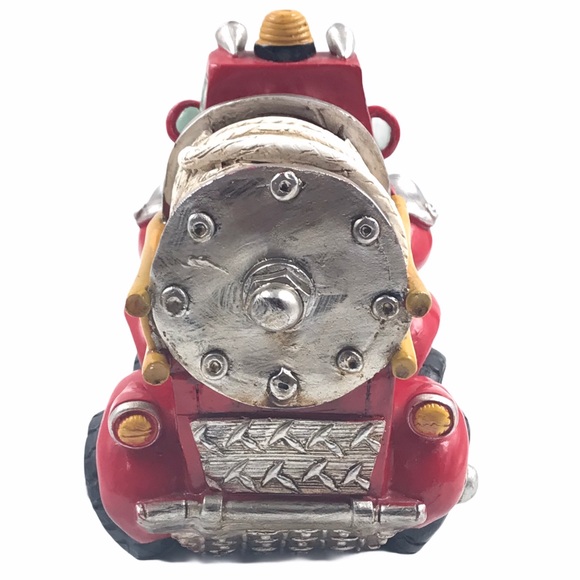 Volunteer Fire Dept Fire Engine Coin Bank - Picture 5 of 11